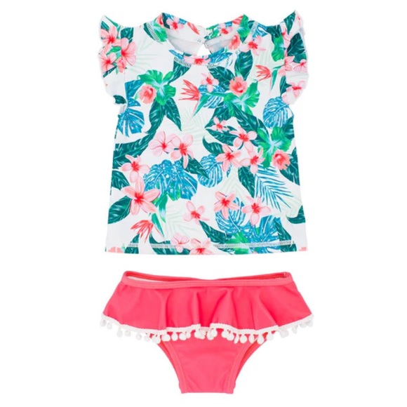 Feather 4 Arrow Seashell ruffle set - Picture 3 of 11